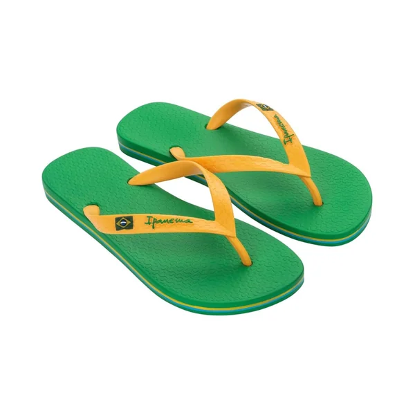 Tongs Class Brazil Jaune/Vert Brésil