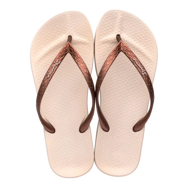 Tongs femme chic beige Anatomica Tan