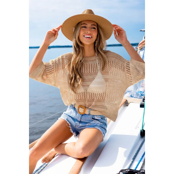 Top cover up marron