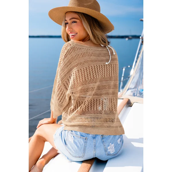 Top cover up marron