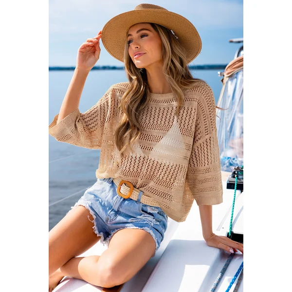Top cover up marron