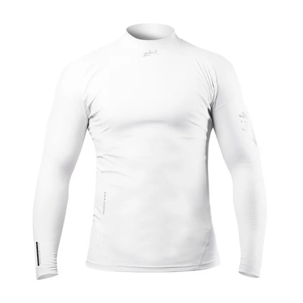 Top Eco Spandex manches longues Blanc
