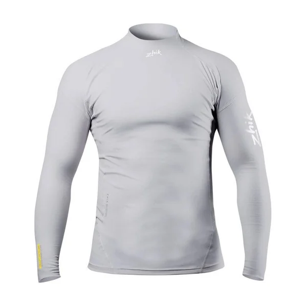 Top Eco Spandex manches longues Gris