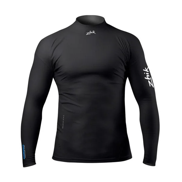 Top Eco Spandex manches longues Noir