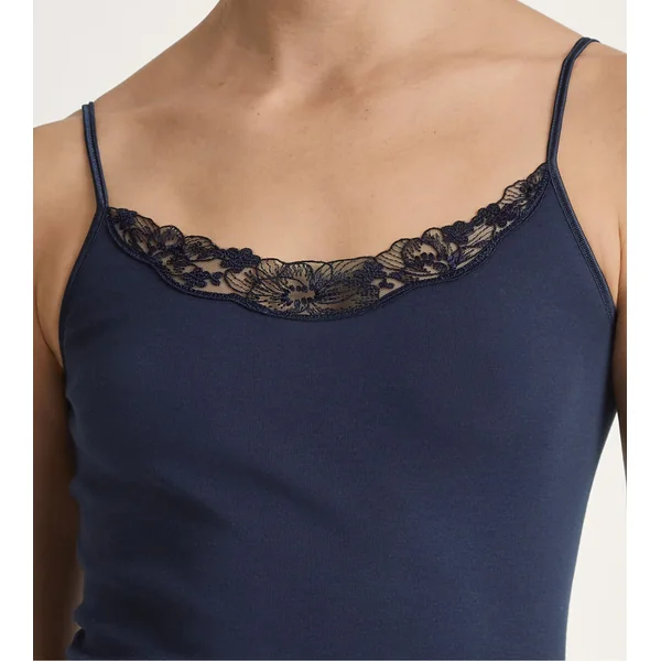 Top à bretelles Cotton Desire Peacoat Blue