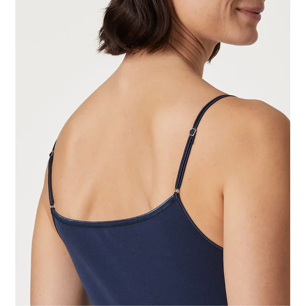Top à bretelles Cotton Desire Peacoat Blue