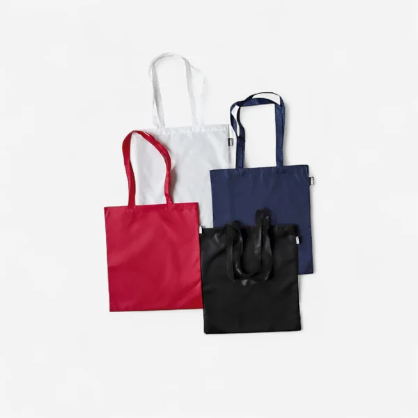 Tote bag polyester recyclé Sol'S - noir