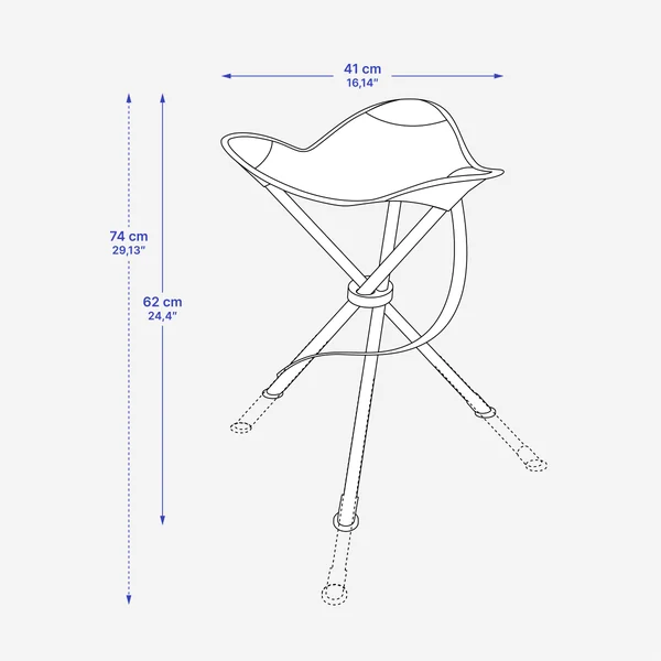 TREPIED REGLABLE TREEMETIC
