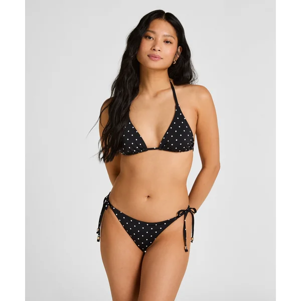 Triangle Bikini Top Luxe - Noir