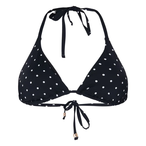 Triangle Bikini Top Luxe - Noir