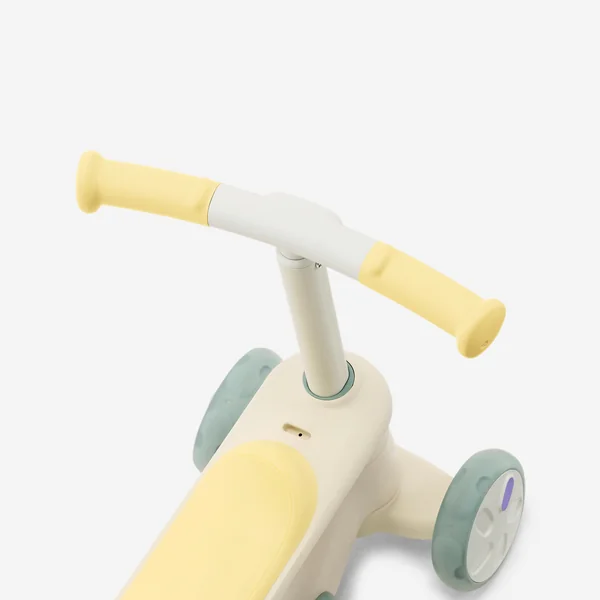Trottinette évolutive enfant 3 roues, 18 mois à 5 ans, B900 Verdigri / Jaune