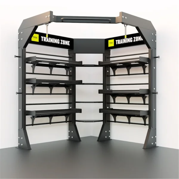 Trx Corner unit avec 6 étagères