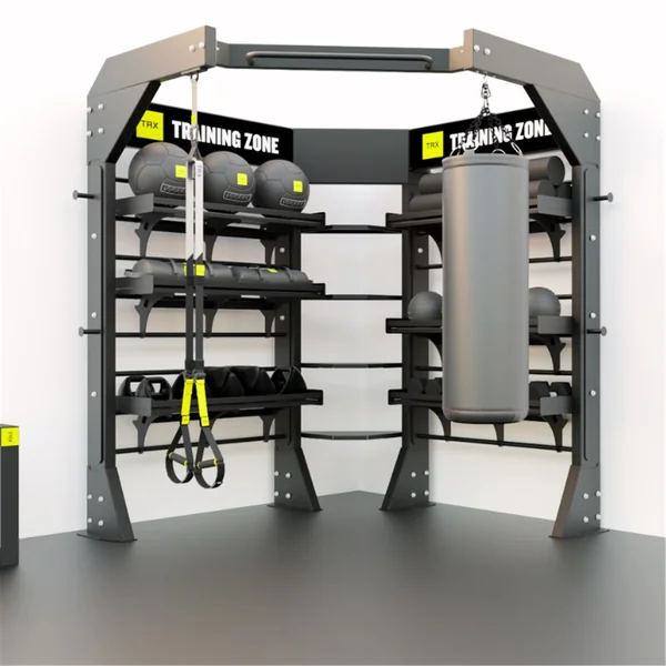 Trx Corner unit avec 6 étagères