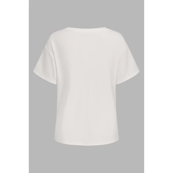 T-shirt blanc à imprimé graphique
