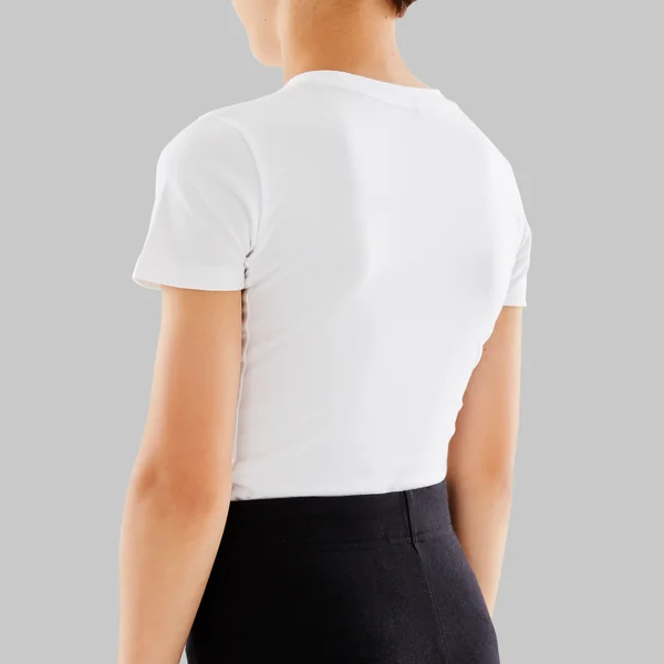 T-shirt danse classique blanc manches courtes garçon