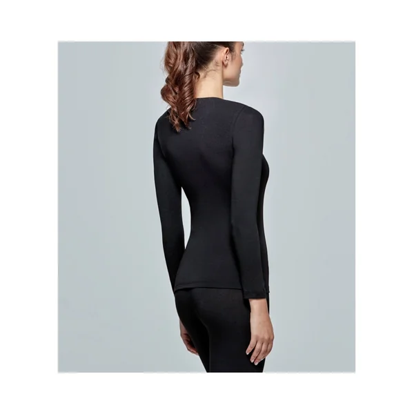 Tshirt femme manches longues Thermo NOIR