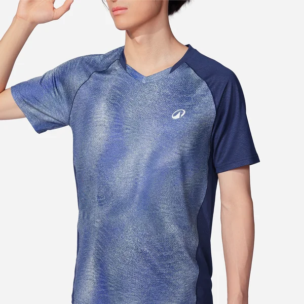 T-Shirt pour Homme Lite 560 - Marine Fluo Pâle