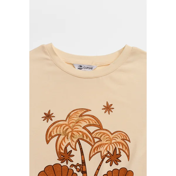 T-shirt à imprimé graphique