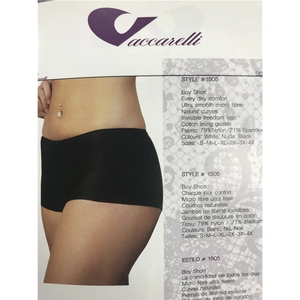 Vaccarelli - Boy short jambes liberté Blanc XXX-Large