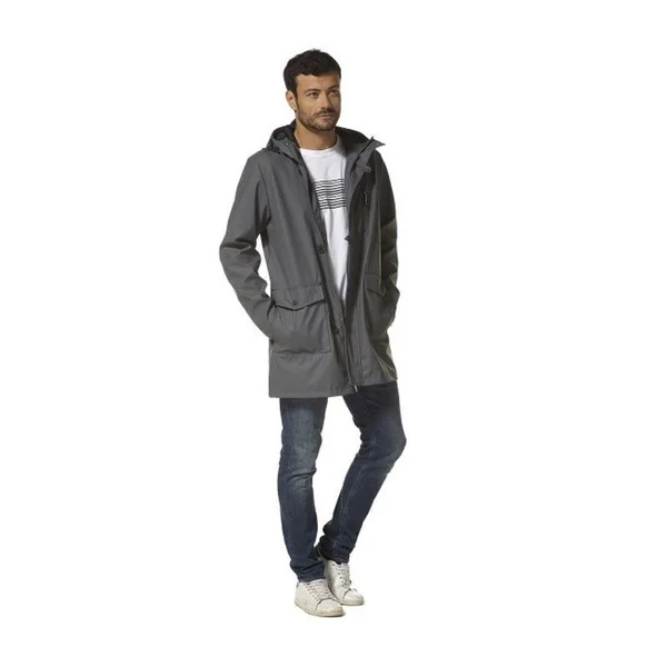 Veste 3/4 ciré Oslo anthracite