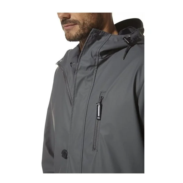 Veste 3/4 ciré Oslo anthracite