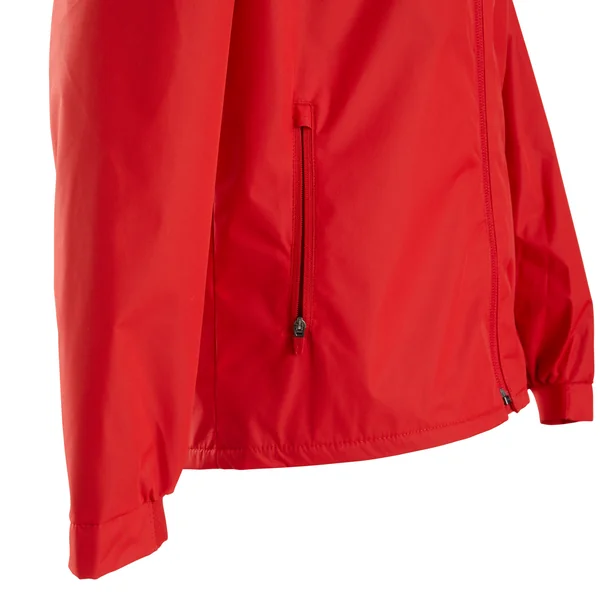 VESTE COUPE PLUIE DE FOOTBALL T500 ENFANT ROUGE