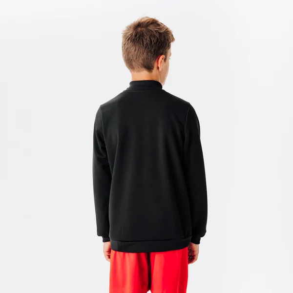 Veste de football d'entrainement essential noire et grise