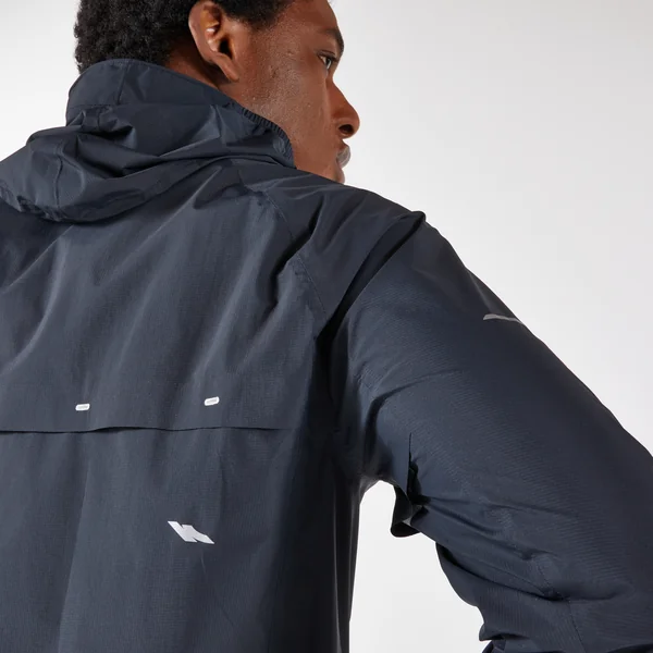 Veste de running imperméable et respirante Homme, KIPRUN Run 900 gris graphite