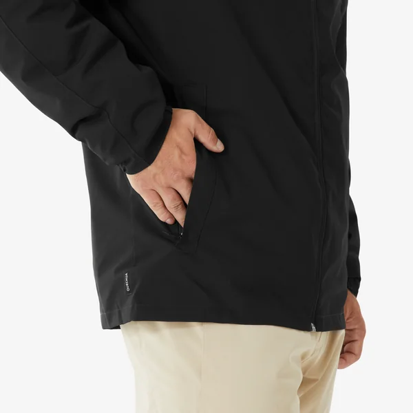 Veste de ski chaude et imperméable homme, 100 noir