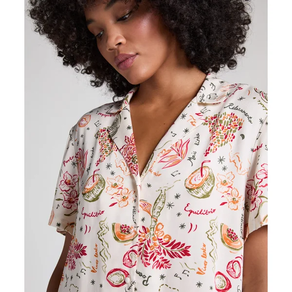Veste en satin - Blanc