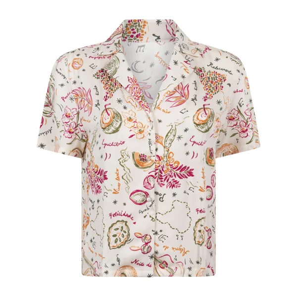 Veste en satin - Blanc