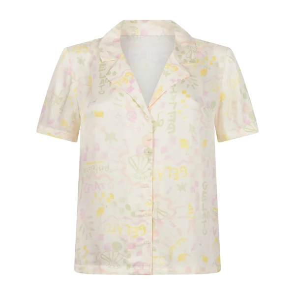Veste en satin - Blanc