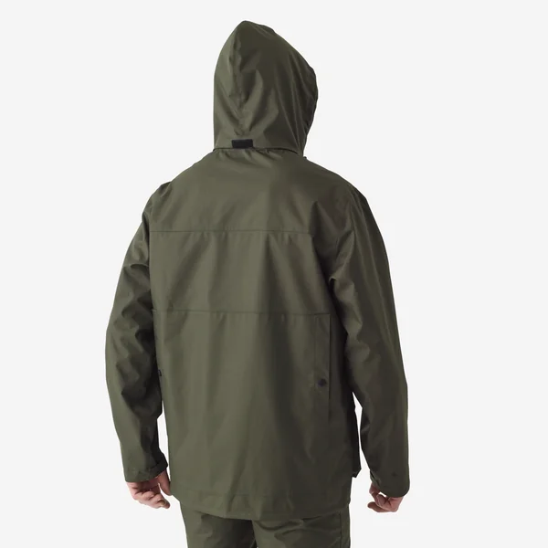 Veste impermeable 500 verte