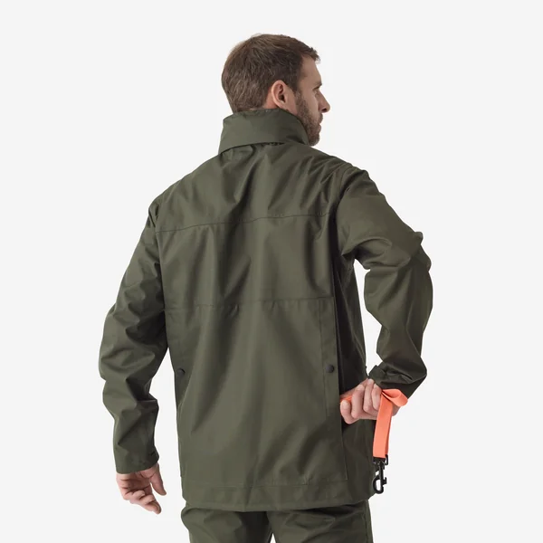 Veste impermeable 500 verte