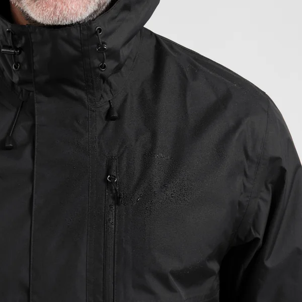 Veste imperméable de randonnée - NH500 Imper - Homme - noir