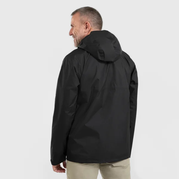 Veste imperméable de randonnée - NH500 Imper - Homme - noir
