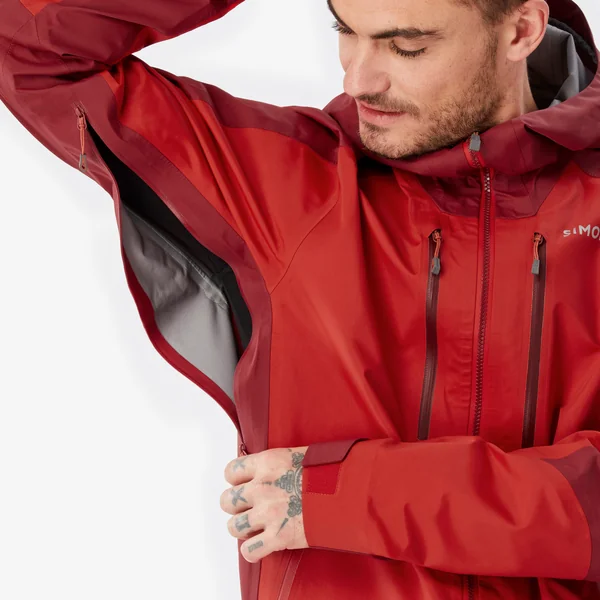 Veste imperméable ICE Homme rouge