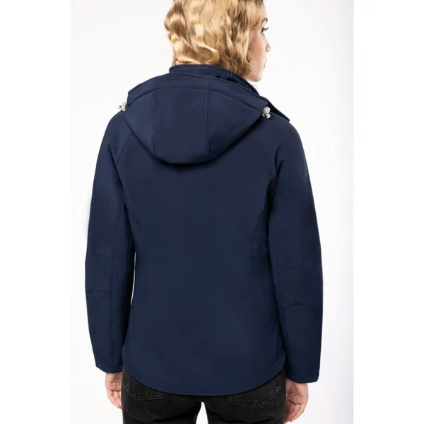 Veste Softshell Capuche Equipage Femme