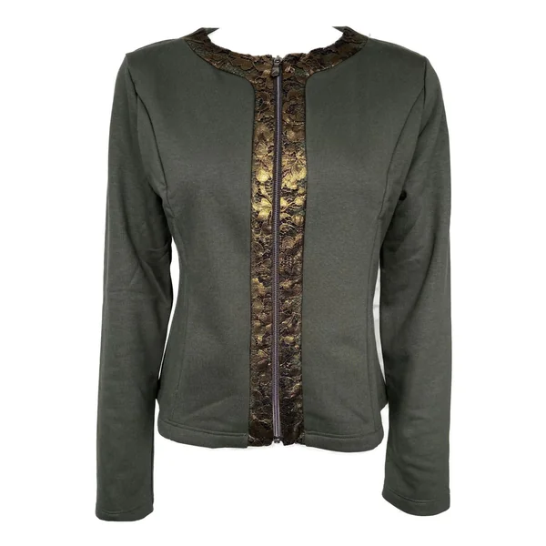 Veste zippée avec dentelle Forest Night