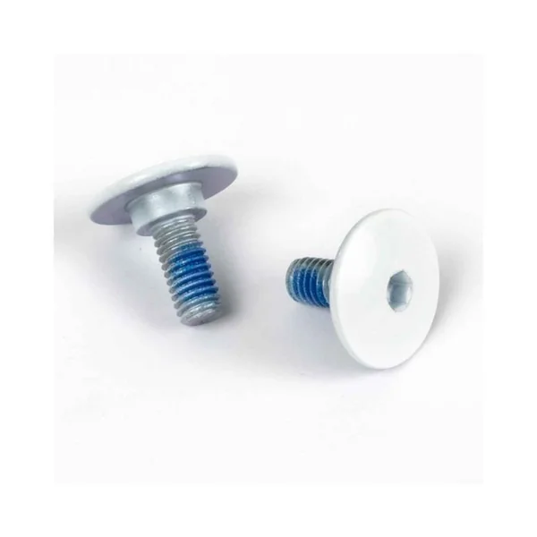 Visserie roller en ligne POWERSLIDE Cuff Screw Set fit Swell,Grave,Kaze, 2-Pack white