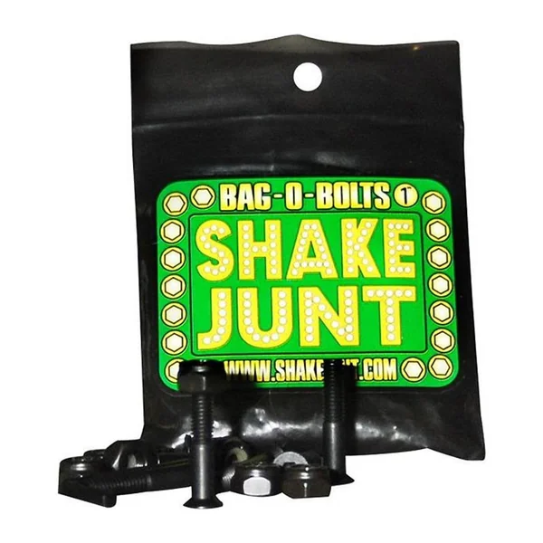 Visserie Skateboard SHAKE JUNT Visserie Jeu De 8 Vis Allen 0.875 Black