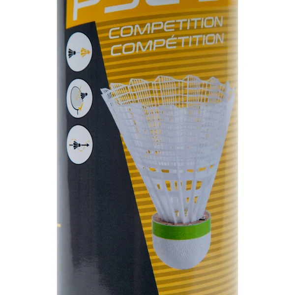 Volant De Badminton En Plastique PSC 900 x 6 - Blanc