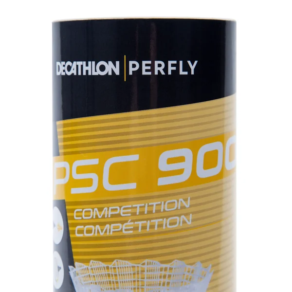 Volant De Badminton En Plastique PSC 900 x 6 - Blanc