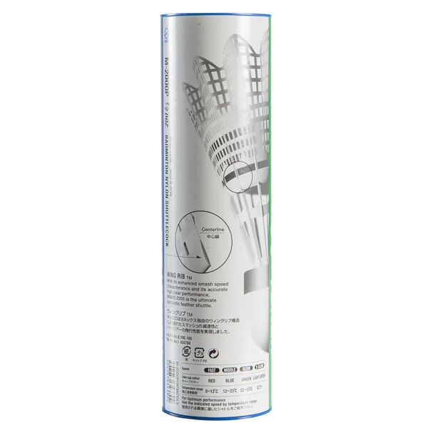 Volant plastique badminton Yonex - Mavis 2000 X6