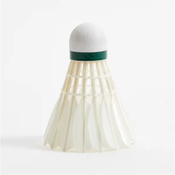 Volant plume badminton Victor - Tube 12 Volants Queen Vt78 (Elite Ffbad) blanc