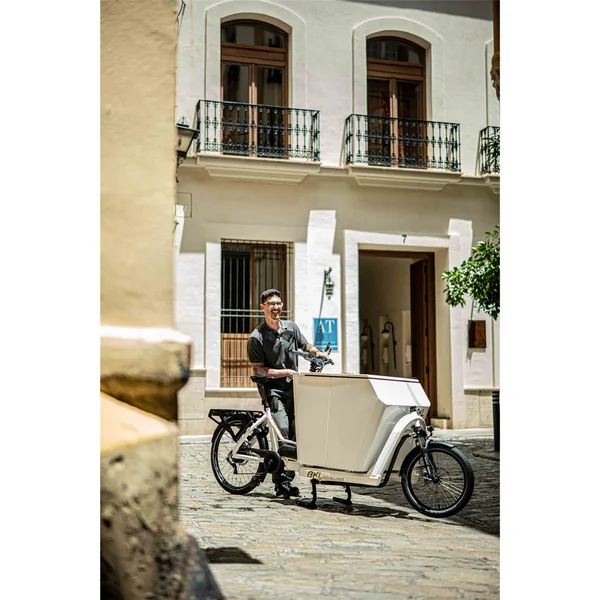Vélo cargo Bkl - Twc Avec Caisson blanc
