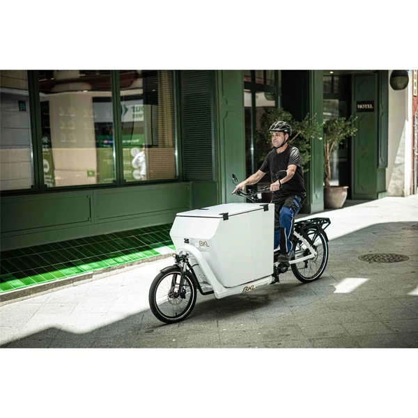 Vélo cargo Bkl - Twc Avec Caisson blanc