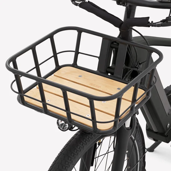 Vélo cargo électrique longtail chargement arrière R500E noir