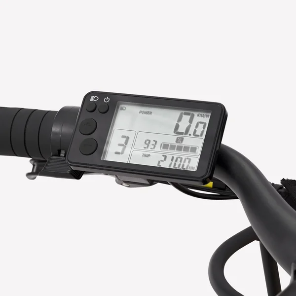 Vélo cargo électrique longtail chargement arrière R500E noir