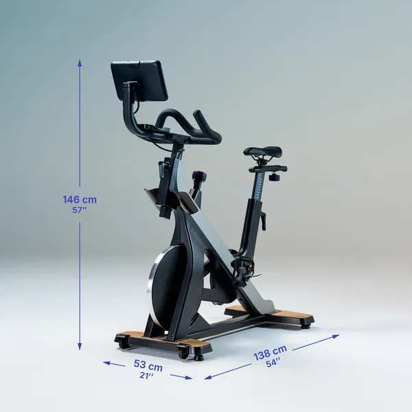 Vélo d'appartement connecté, training bike 900, garanti par Decathlon